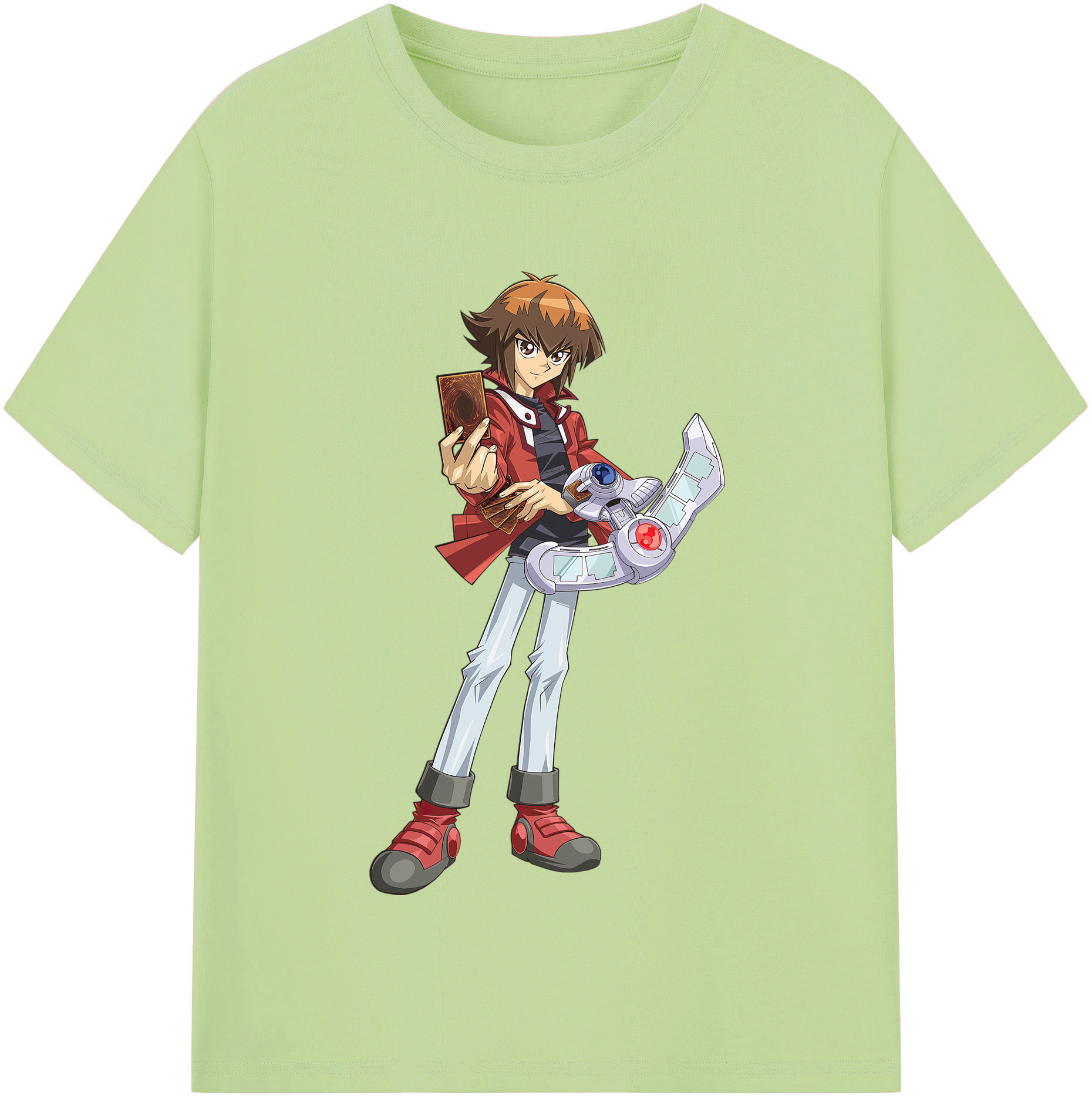 （画像用） 遊☆戯☆王 Yu-Gi-Oh! 綿100％半袖Tシャツ（フロントプリント）
